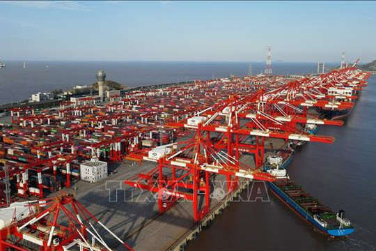 Tắc nghẽn tại các cảng biển Trung Quốc đe dọa chuỗi cung ứng toàn cầu